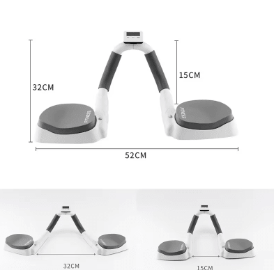 Équipement Abdominaux & Push - Up avec Tablette Intégrée – Le sport intelligent à portée de main - érovashop